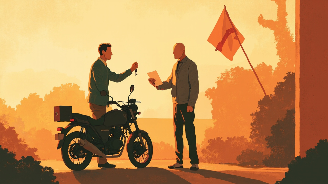 Compraventa de motocicleta: contrato, requisitos y qué cambia según el país