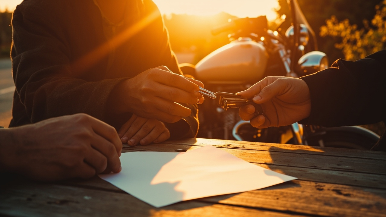 Documento de compraventa de moto: qué incluir y cómo cambia según el país