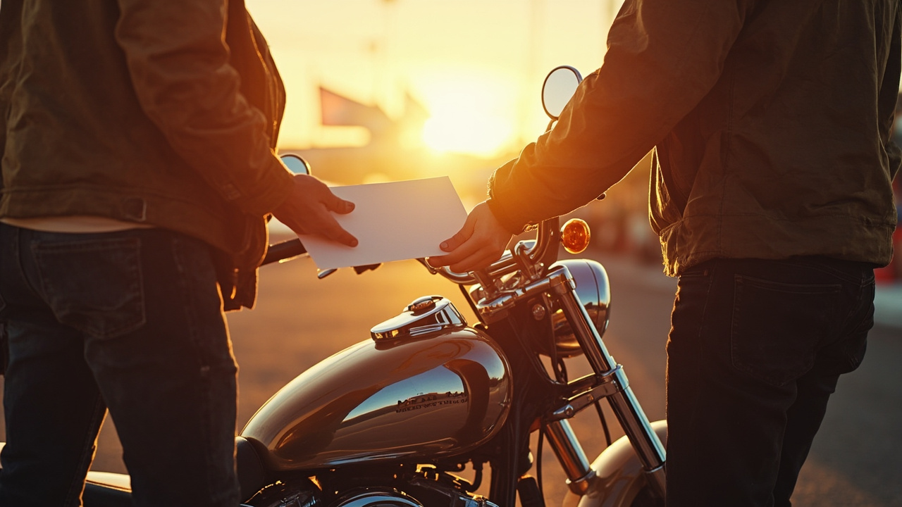 Hoja de compraventa de moto: qué incluir y cómo cambia según el país