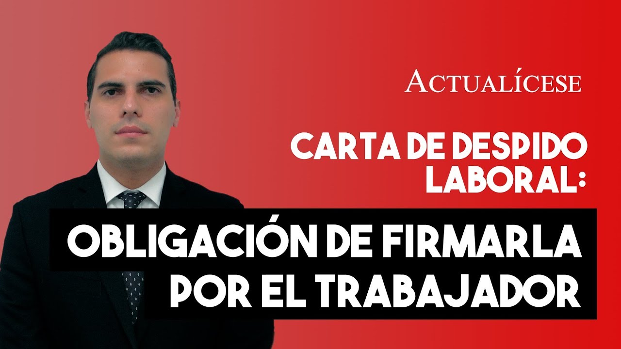 Carta de despido por término de contrato: cómo redactarla según el país